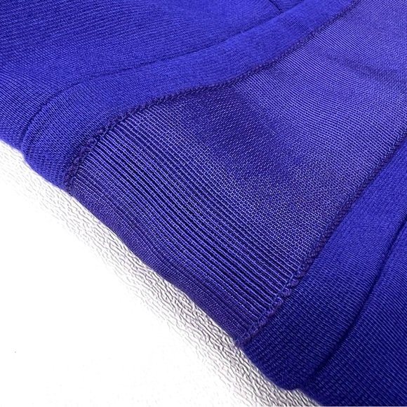 Trina TurkCobalt Blue Sheath Dress Size 8 Jersey Fabric Sleeveless Knee Length - Picture 7 of 9